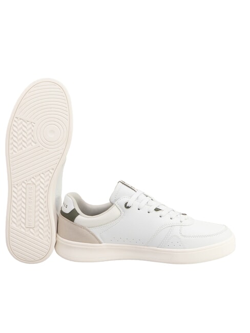 OCEAN Zapatillas blanco-verde militar - Zapatos Hombre