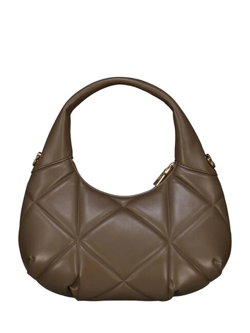 EMBOSSED Bolso de hombro, con correa para el hombro lodo - Bolsos Mujer