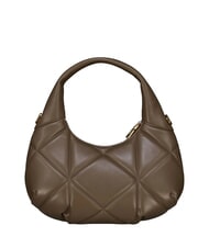 LOVE MOSCHINO EMBOSSED Bolso de hombro, con correa para el hombro lodo - Bolsos Mujer - 3