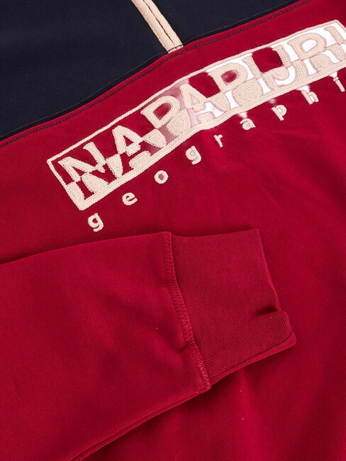 B-SATURNIA Sudadera de algod&oacute;n Rojo tibetano - Sudaderas