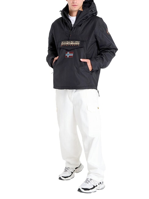 RAINFOREST NEXT SUM Chaqueta con capucha belleza negra - Chaquetas de hombre