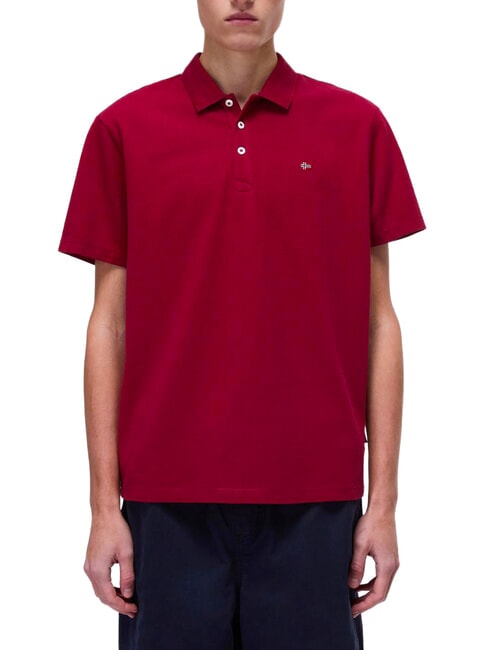 EALIS Polo Rojo tibetano - camisa polo