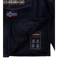 NAPAPIJRI RAINFOREST NEXT SUM Chaqueta con capucha blu marine - Chaquetas de hombre - 5