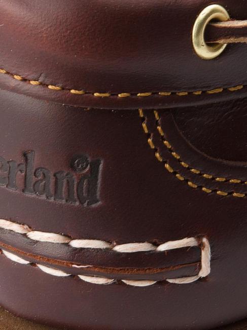 BOAT AMHERST Mocas&iacute;n de piel marr&oacute;n - Zapatos Mujer