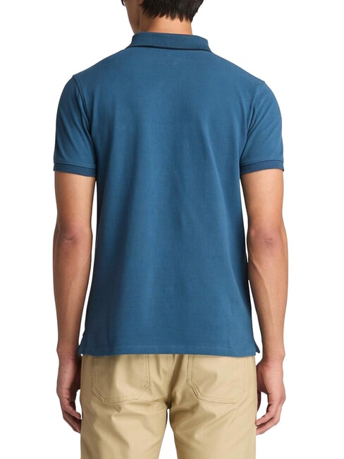MILLERS RIVER Camisa polo de algod&oacute;n Denim oscuro - camisa polo