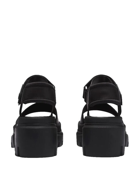 EVERLEIGH Sandalias de cu&ntilde;a NEGRO - Zapatos Mujer