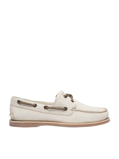 CLASSIC BOAT  Zapatos de piel de ante nobuk natural - Zapatos Hombre