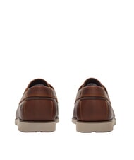 TIMBERLAND GRAFTON BAY Zapatos de vela de cuero grano completo marr&oacute;n medio - Zapatos Hombre - 3