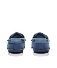 TIMBERLAND CLASSIC BOAT Zapatos n&aacute;uticos de cuero nubuck azul oscuro - Zapatos Hombre - 3