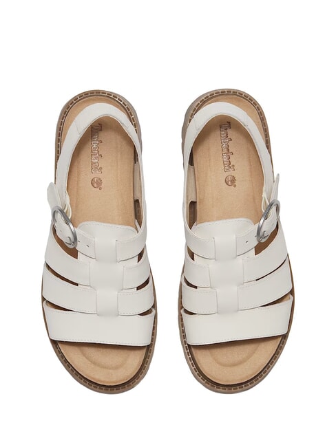 CLAIREMONT WAY sandalias de cuero nobuk natural - Zapatos Mujer