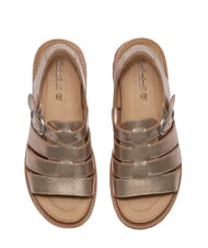 TIMBERLAND CLAIREMONT WAY sandalias de cuero amarillo joven - Zapatos Mujer - 4