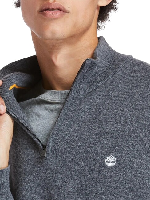 COHAS BROOK Su&eacute;ter de mezcla de lana oscuro / gris / jaspeado - Su&eacute;teres de los hombres