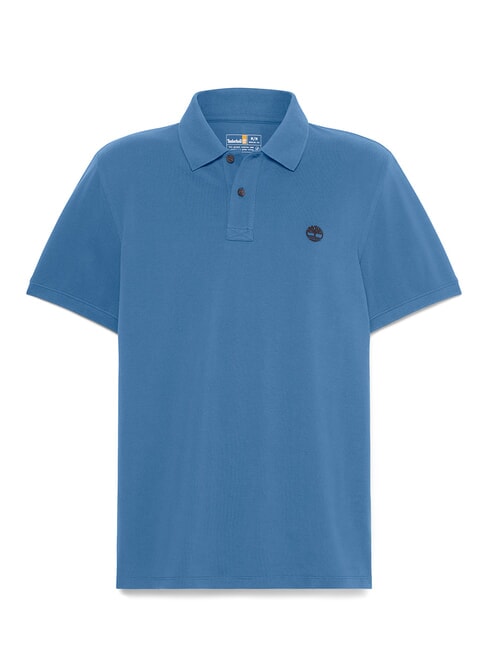 MILLERS RIVER Camisa polo de algod&oacute;n Denim oscuro - camisa polo