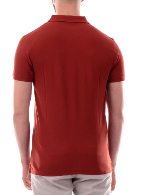 MILLERS RIVER Polo de manga corta henna quemada - camisa polo