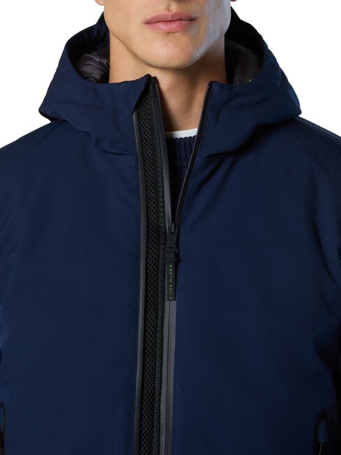 NORTH TECH Chaqueta con capucha Azul marino - Chaquetas de hombre