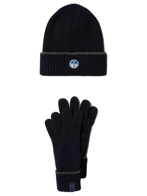 CORE Kit de gorro y guantes Azul marino - Guantes