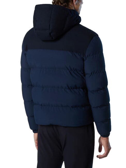 NORTH TECH Chaqueta con capucha Azul marino - Chaquetas de plumas para hombre