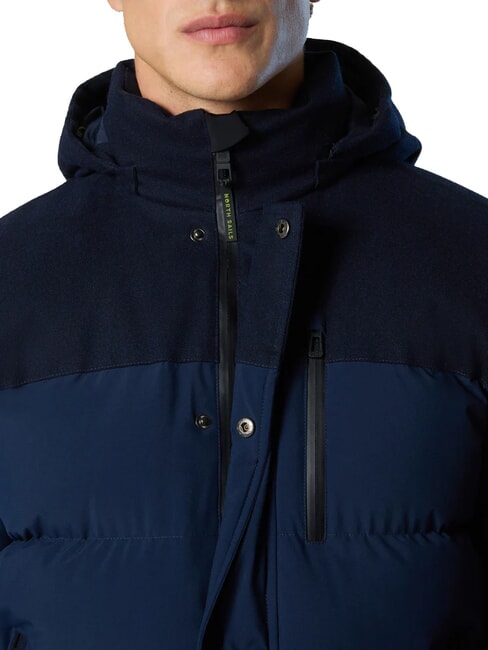 NORTH TECH Chaqueta con capucha Azul marino - Chaquetas de plumas para hombre