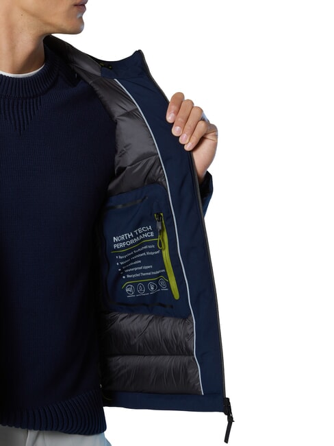 NORTH TECH Chaqueta con capucha Azul marino - Chaquetas de hombre