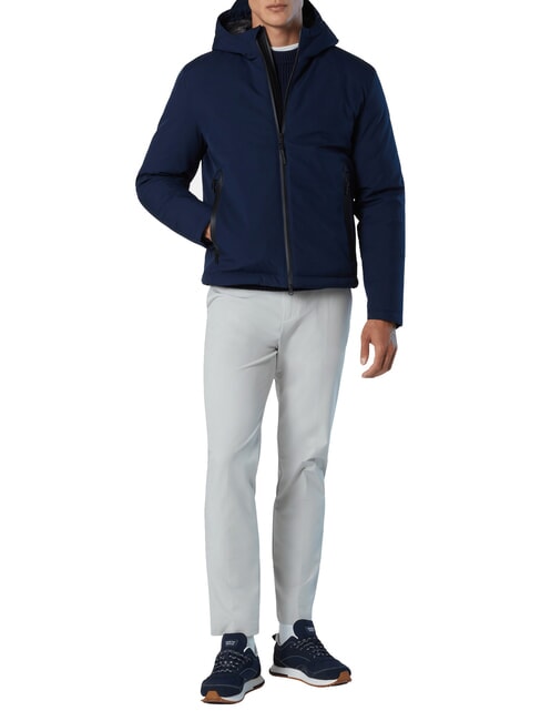 NORTH TECH Chaqueta con capucha Azul marino - Chaquetas de hombre