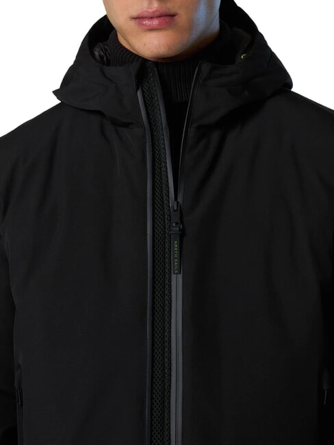 NORTH TECH Chaqueta con capucha negro - Chaquetas de hombre