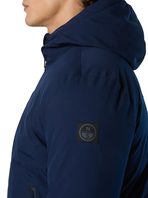 NORTH TECH Chaqueta con capucha Azul marino - Chaquetas de hombre