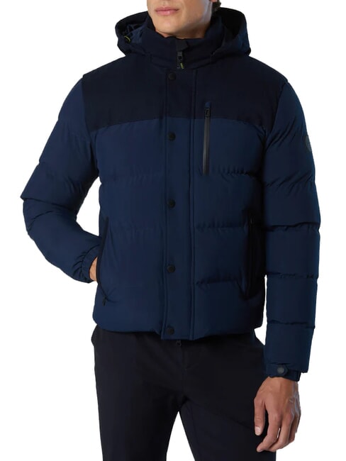 NORTH TECH Chaqueta con capucha Azul marino - Chaquetas de plumas para hombre