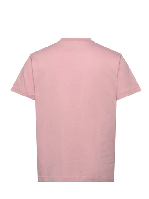 LEFT CHEST Camiseta holgada de algod&oacute;n malva brumoso - camiseta
