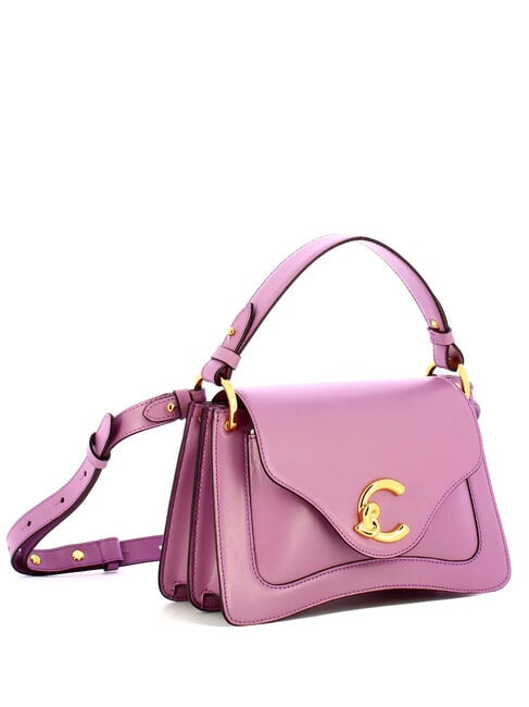 C-ME CALF COCKER Bolso peque&ntilde;o de piel con bandolera medusa - Bolsos Mujer