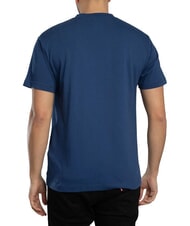 VANS LEFT CHEST Camiseta holgada de algod&oacute;n &iacute;ndigo profundo - camiseta - 2