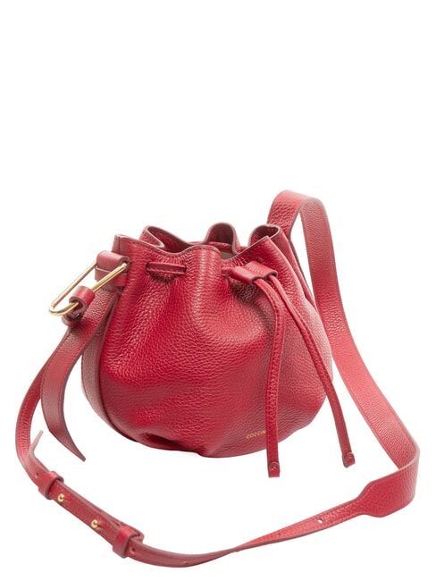 MALORY  Mini cubo de cuero sangr&iacute;a - Bolsos Mujer