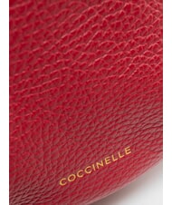 COCCINELLE MALORY  Mini cubo de cuero sangr&iacute;a - Bolsos Mujer - 3