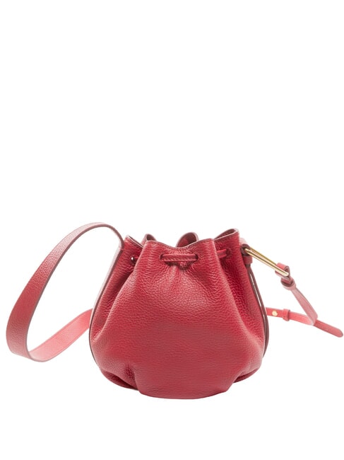 MALORY  Mini cubo de cuero sangr&iacute;a - Bolsos Mujer