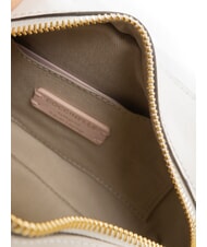 COCCINELLE MALETA CALF Mini bolso bandolera, en piel. blanco - Bolsos Mujer - 5