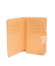 COCCINELLE METALLIC SOFT Cartera en piel texturizada - Carteras Mujer