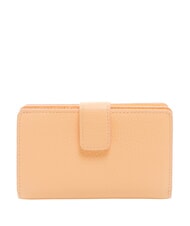 COCCINELLE METALLIC SOFT Cartera en piel texturizada amanecer - Carteras Mujer - 3