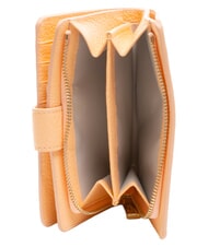 COCCINELLE METALLIC SOFT Cartera en piel texturizada amanecer - Carteras Mujer - 4