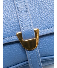 COCCINELLE CAMPUS  Mini bolso de hombro, en piel azul - Bolsos Mujer - 4