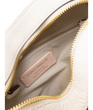 COCCINELLE BEAT SOFT Mini bolso de piel en forma de coraz&oacute;n blanco - Bolsos Mujer - 4