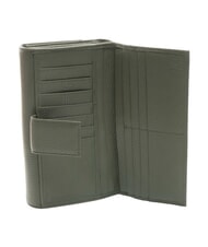 COCCINELLE METALLIC SOFT Cartera grande de piel algas - Carteras Mujer - 4