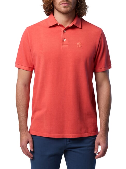 CORE Polo con logo bordado paprika - camisa polo