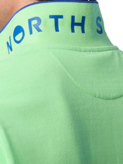 COLLAR STRIPED Polo de manga corta de algod&oacute;n verde verano - camisa polo