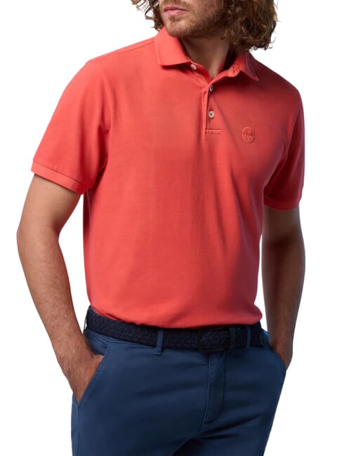 CORE Polo con logo bordado paprika - camisa polo