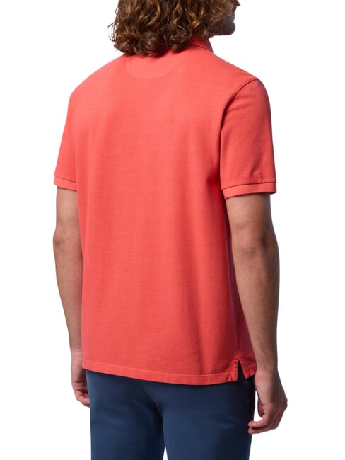 CORE Polo con logo bordado paprika - camisa polo