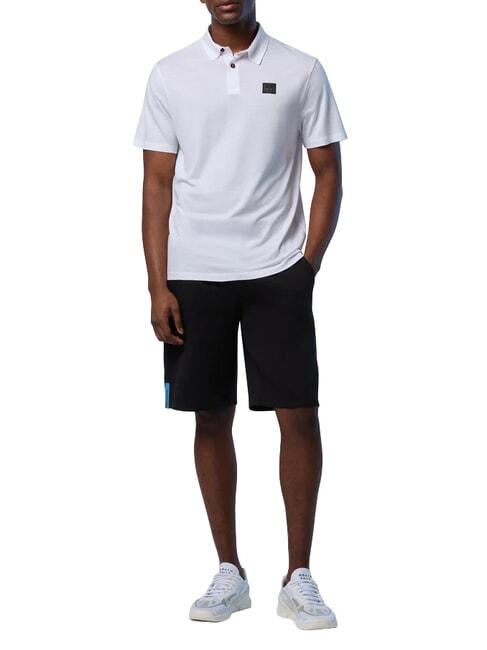 NORTH TECH Polo de manga corta blanco - camisa polo