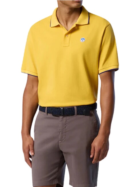 COLLAR STRIPED Polo de manga corta de algod&oacute;n Sol de Samoa - camisa polo