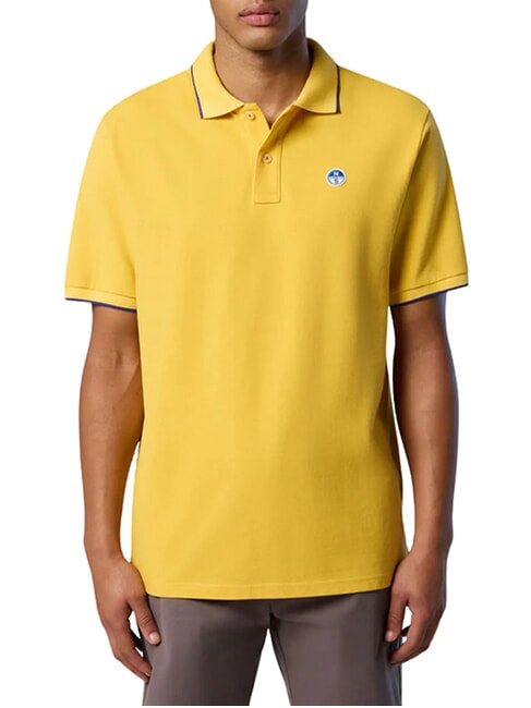 COLLAR STRIPED Polo de manga corta de algod&oacute;n Sol de Samoa - camisa polo