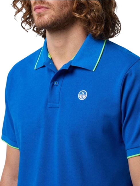 CORE Polo 100% algod&oacute;n playa azul - camisa polo