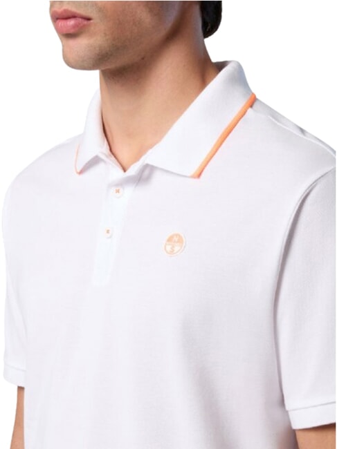 CORE Polo 100% algod&oacute;n blanco - camisa polo