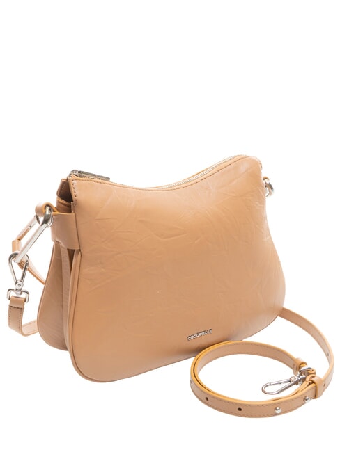 MAGIE WRINKLED Bolso bandolera de piel con bandolera bater&iacute;a - Bolsos Mujer